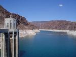 View of Lake Mead from Hoover Dam